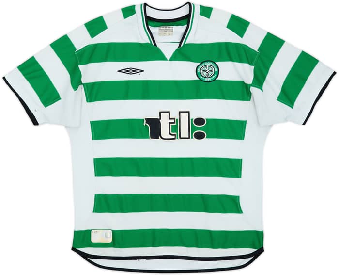 2001-03 Celtic Home Shirt - 4/10 - (L)
