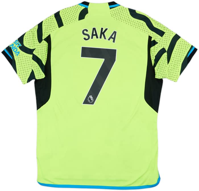 2023-24 Arsenal Away Shirt Saka #7 - 7/10 - (L)