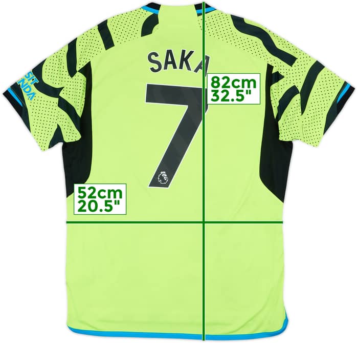 2023-24 Arsenal Away Shirt Saka #7 - 7/10 - (L)