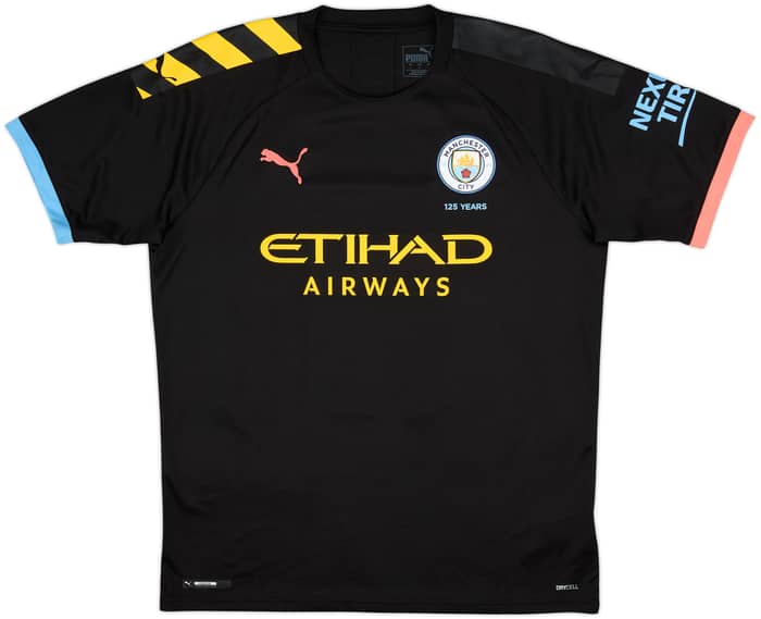 2019-20 Manchester City Away Shirt Kun Aguero #10 - 10/10 - (L)