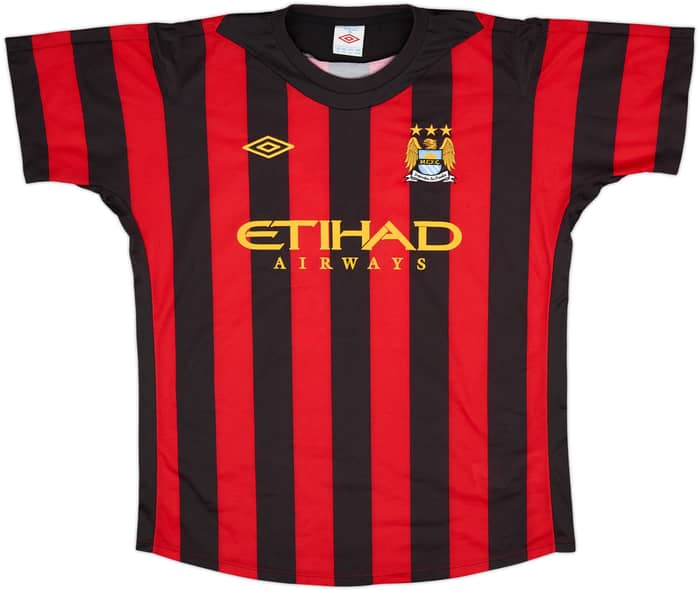 2011-12 Manchester City Away Shirt Kun Aguero #16 - 8/10 - (L)