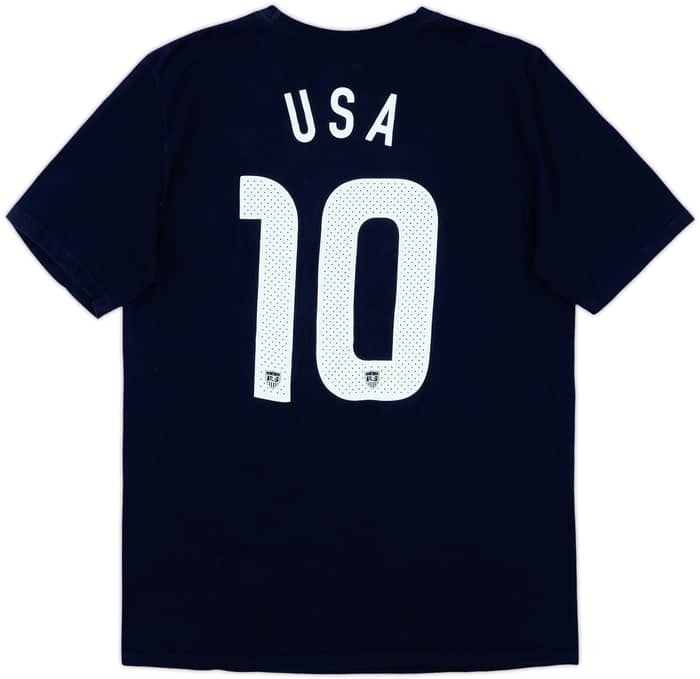 2010-11 USA Nike Cotton Tee USA #10 - 8/10 - (L)
