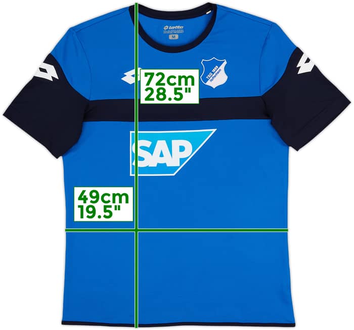 2016-17 TSG Hoffenheim Lotto Training Shirt - 8/10 - (M)