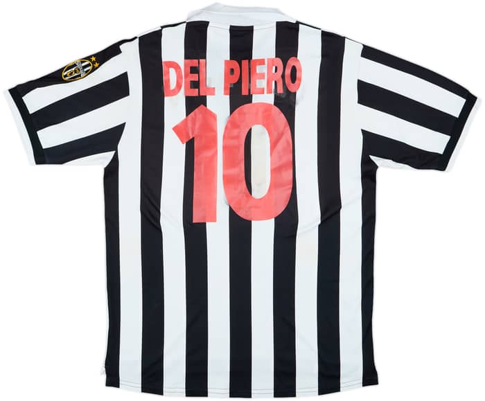 1998-99 Juventus Home Shirt Del Piero #10 - 5/10 - (XL)