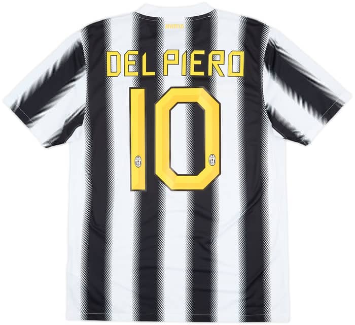 2011-12 Juventus Home Shirt Del Piero #10 - 8/10 - (M)