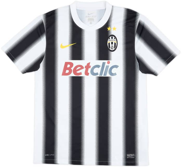 2011-12 Juventus Home Shirt Del Piero #10 - 8/10 - (M)