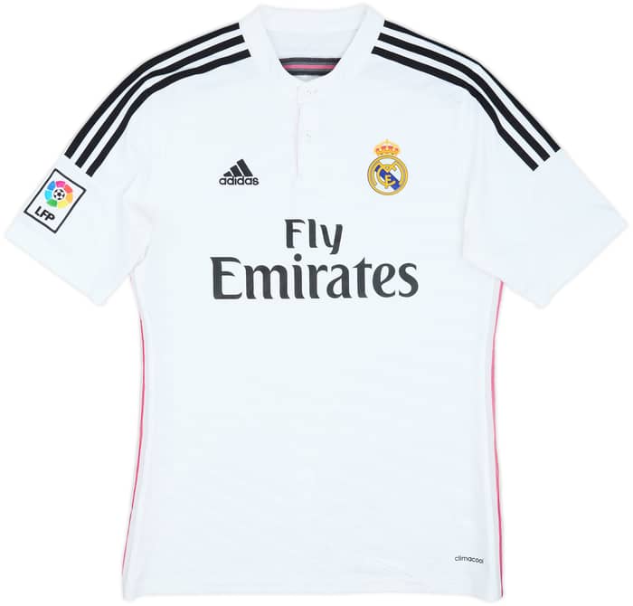 2014-15 Real Madrid Home Shirt James #10 - 7/10 - (M)