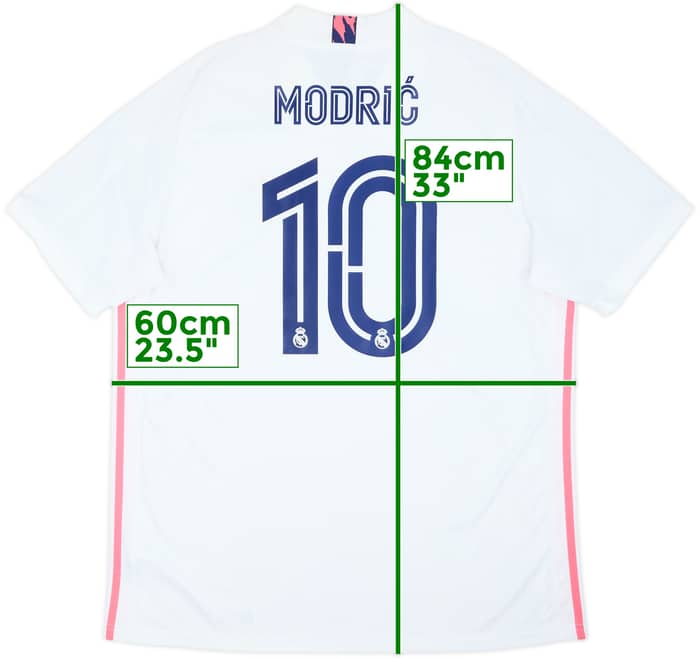 Camiseta de local del Real Madrid 2020-21 Modric #10 (XL)