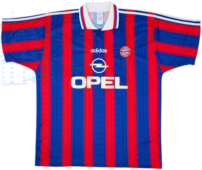 1995-97 Bayern Munich Home Shirt Scholl #7 - 6/10 - (XL)