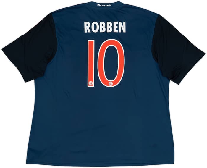 Camiseta de la tercera equipación del Bayern Munich 2013-14 Robben #10 - 9/10 - (XXL)