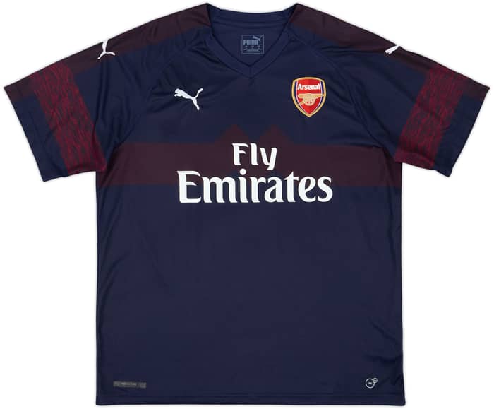 Camiseta de visitante del Arsenal 2018-19 Ozil #10 - 9/10 - (XL)