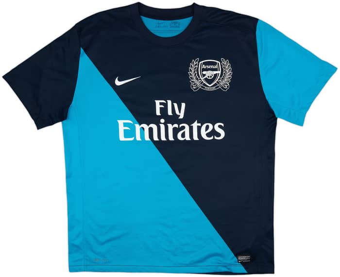 2011-12 Arsenal Away Shirt Arteta #8 - 8/10 - (XL)