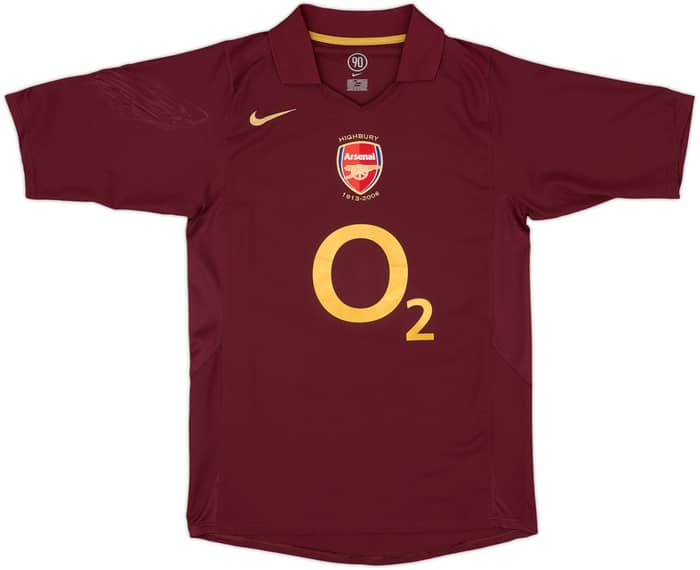 2005-06 Arsenal Camiseta de local Henry #14 - 8/10 - (S)