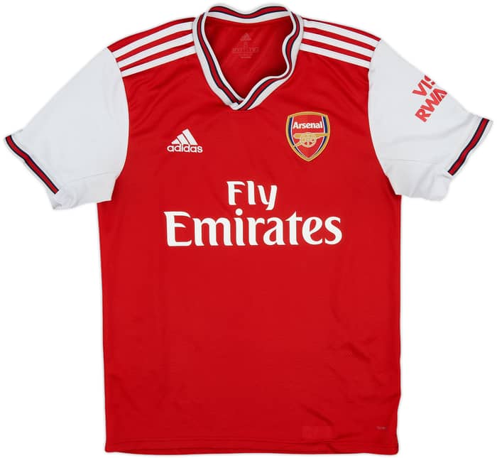 2019-20 Arsenal Home Shirt Saka #77 - 6/10 - (S)