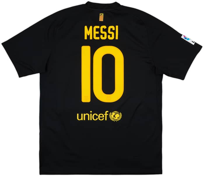 2011-12 Barcelona Away Shirt Messi #10 - 6/10 - (L)