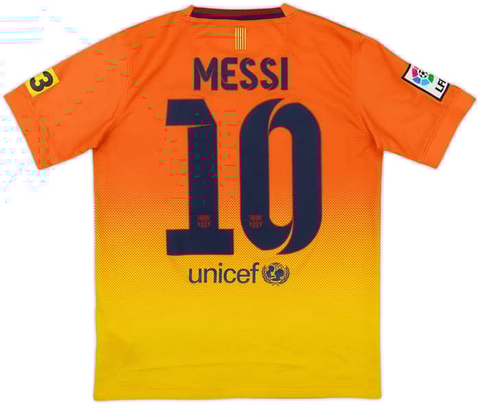 Camiseta de visitante del Barcelona 2012-13 Messi #10 - 6/10 - (L. Niños)