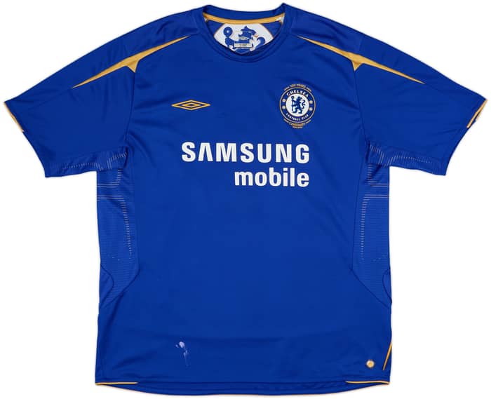 2005-06 Chelsea Centenario Camiseta Local Lampard #8 - 7/10 - (XXL)