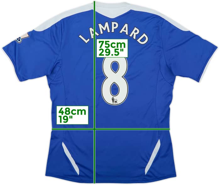 2011-12 Chelsea Home Shirt Lampard #8 - 5/10 - (L)
