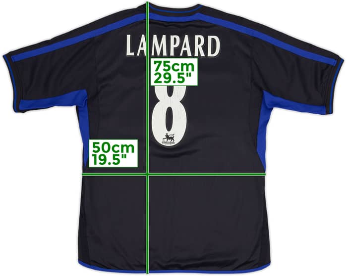 Camiseta de visitante del Chelsea 2002-04 Lampard #8 - 6/10 - (M)
