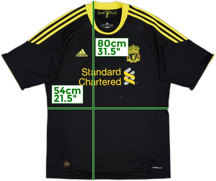 2010-11 Liverpool Third Shirt - 5/10 - (L)