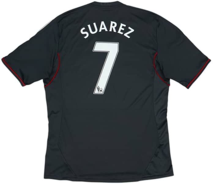 2011-12 Liverpool Away Shirt Suarez #7 - 6/10 - (L)