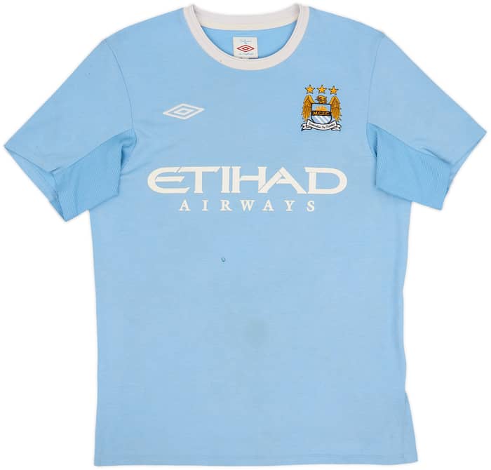 2009-10 Manchester City Home Shirt - 4/10 - (S)