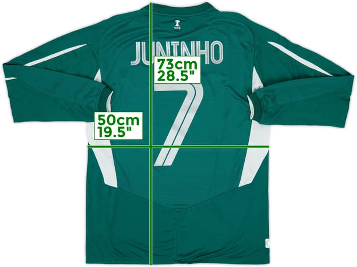 2004-05 Celtic Away L/S Shirt Juninho #7 - 7/10 - (M)