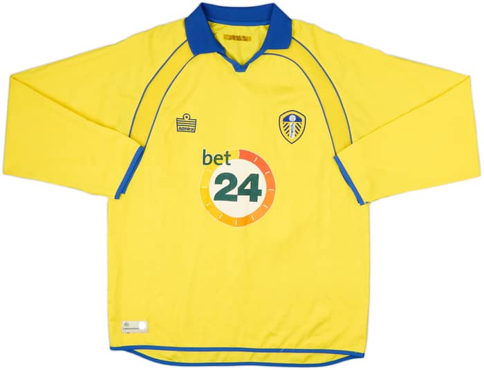 2006-07 Leeds United Away L/S Shirt - 6/10 - (L)