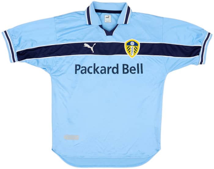 1999-00 Leeds United Away Shirt Radebe #5 - 8/10 - (M)