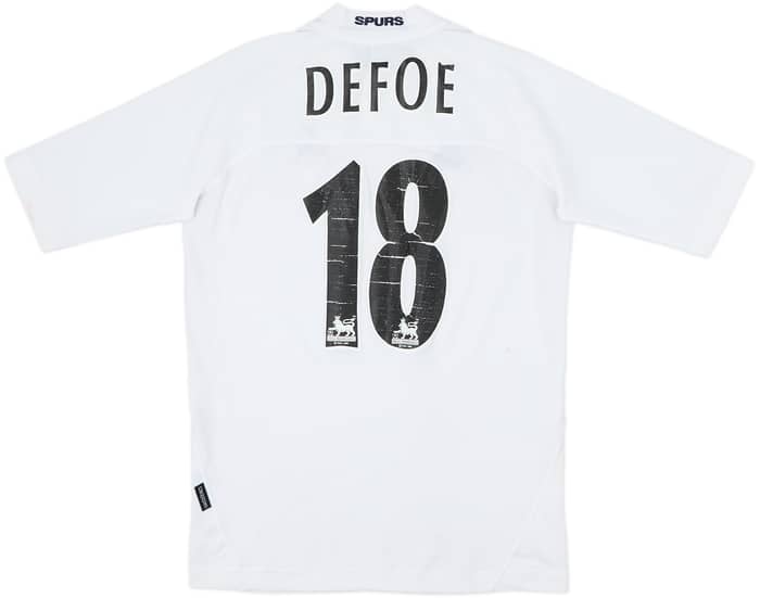 2004-05 Tottenham Home Shirt Defoe #18 - 6/10 - (S)