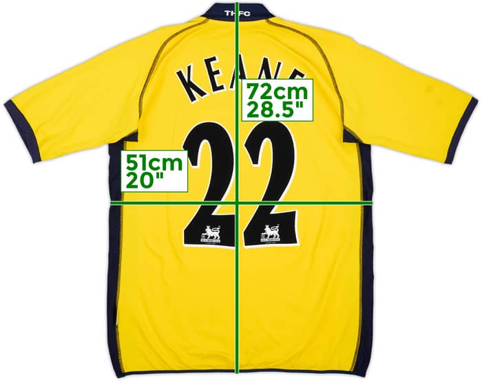 2002-03 Tottenham Third Shirt Keane #22 - 7/10 - (M)