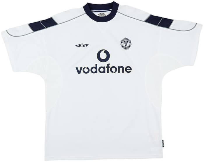 2000-01 Manchester United Camiseta de Visitante Beckham #7 - 8/10 - (XL)