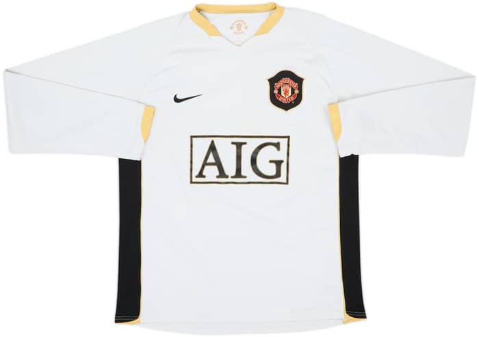 2006-08 Manchester United Away L/S Shirt Ronaldo #7 - 6/10 - (M)
