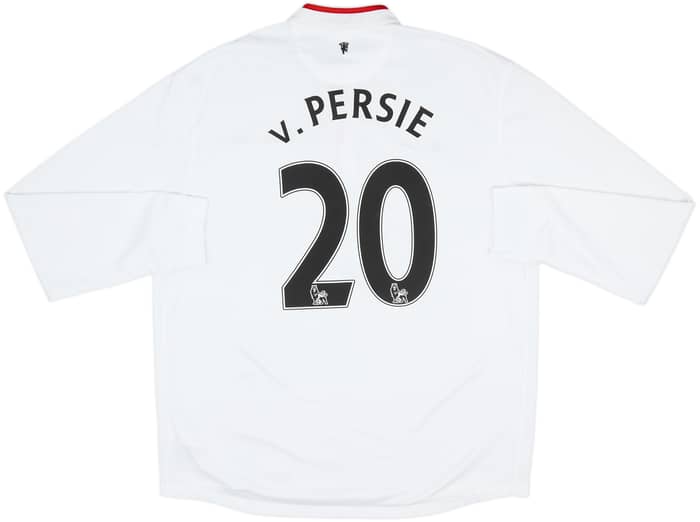 2012-14 Manchester United Away L/S Shirt v.Persie #20 - 7/10 - (XL)