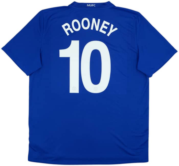 2008-09 Manchester United Third Shirt Rooney #10 - 6/10 - (XL)