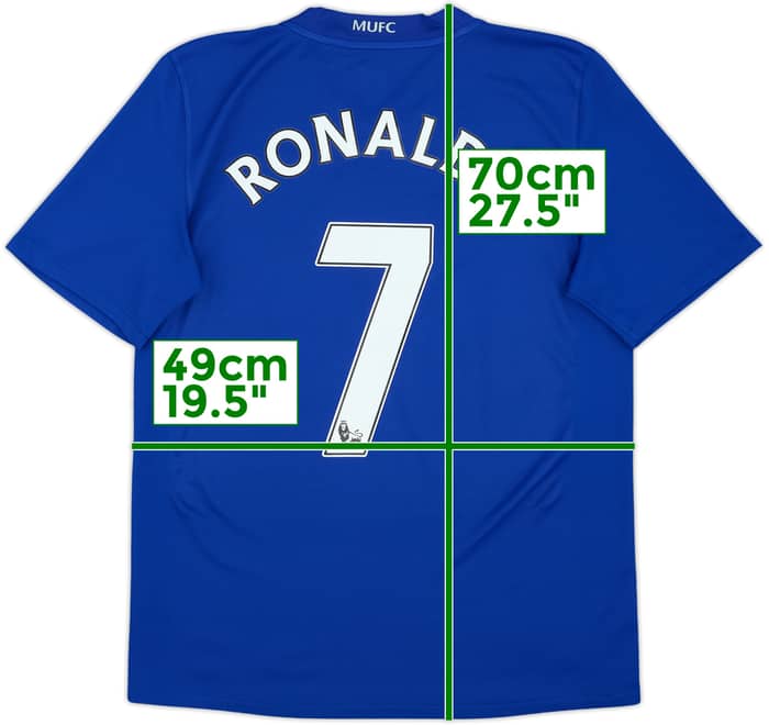 2008-09 Manchester United Third Shirt Ronaldo #7 - 5/10 - (S)