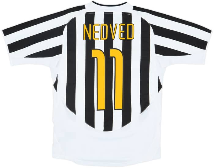 2003-04 Juventus Home Shirt Nedved #11 - 8/10 - (S)