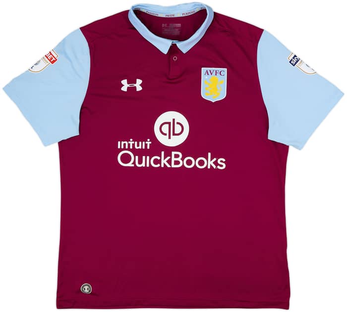 Camiseta de local del Aston Villa 2016-17 Kodjia #26 - 6/10 - (XL)