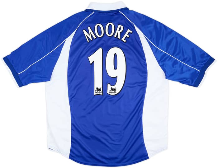 2000-02 Everton Home Shirt Moore #19 - 7/10 - (XXL)