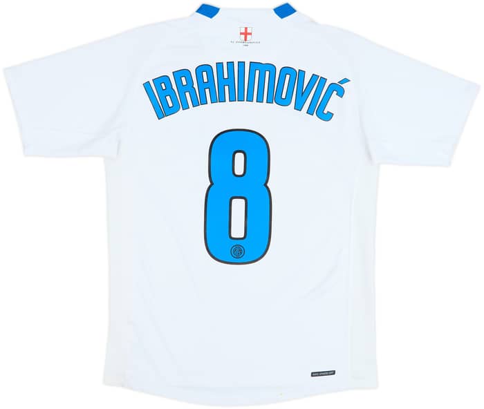 2006-07 Inter Milan Away Shirt Ibrahimovic #8 - 6/10 - (S)