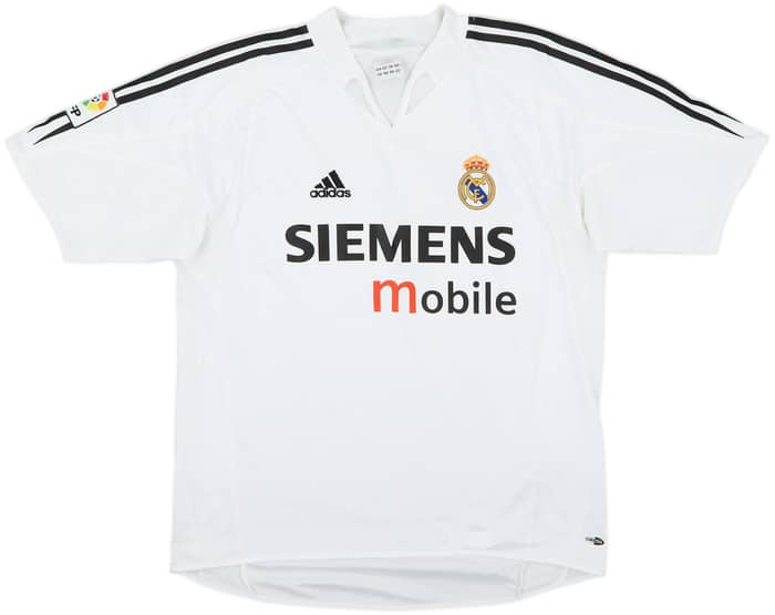 2004-05 Real Madrid Home Shirt Beckham #23 - 6/10 - (M)