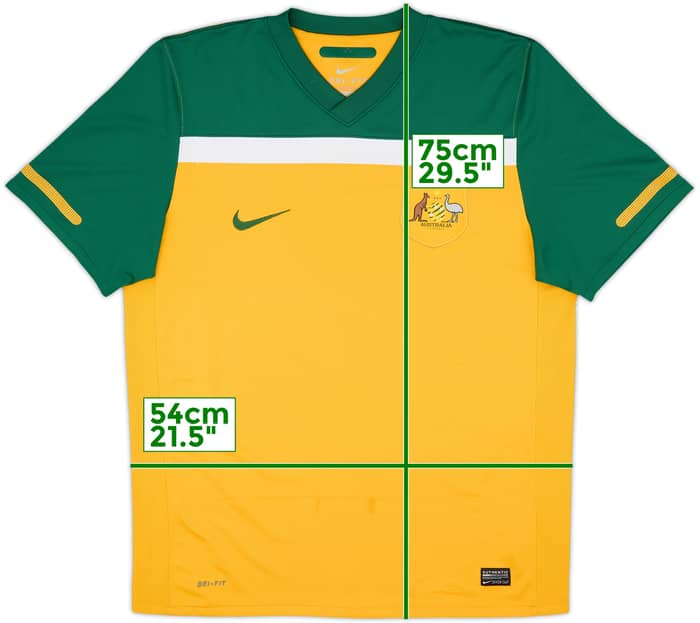 2010-11 Australia Home Shirt - 7/10 - (L)
