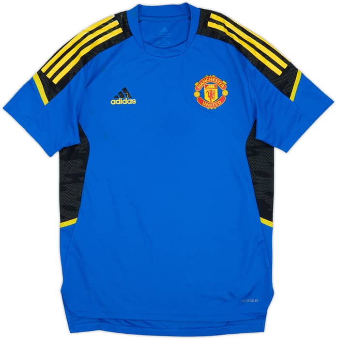 2021-22 Manchester Unido adidas Camiseta de Entrenamiento - 5/10 - (S)