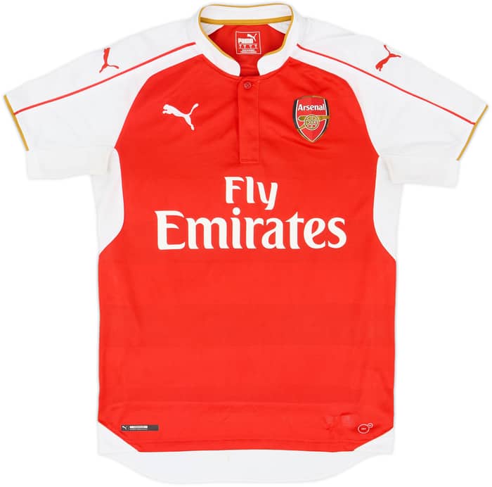 2015-16 Arsenal Home Shirt Arteta #8 - 8/10 - (S)