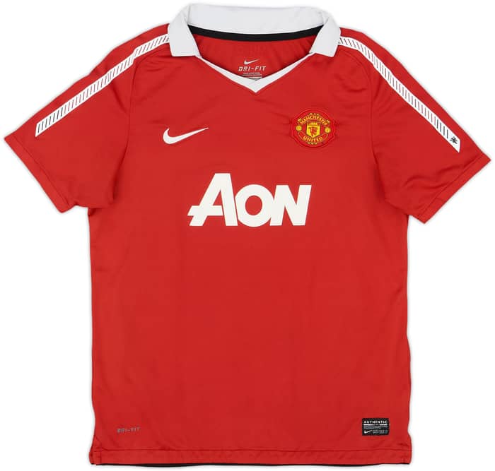 2010-11 Manchester United Local Camiseta Rooney #10 - 6/10 - (L.Boys)