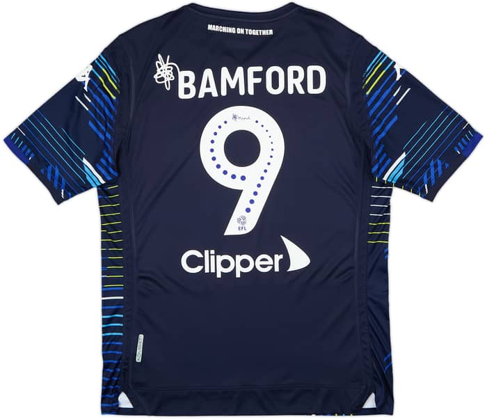Camiseta de visitante del Leeds United 2018-19 Bamford #9 - 6/10 - (M)