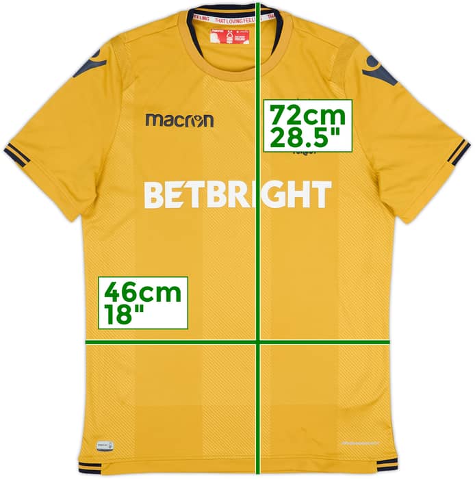 2018-19 Nottingham Forest Third Shirt - 10/10 - (M)