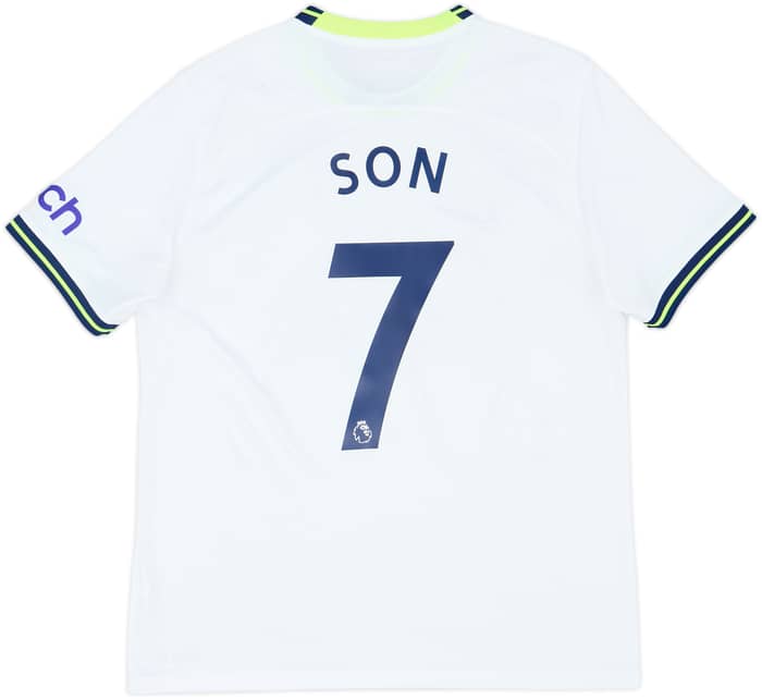 2022-23 Tottenham Home Shirt Son #7 - 8/10 - (L)