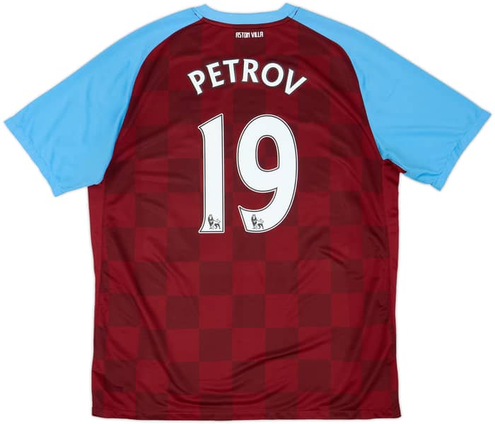 2011-12 Aston Villa Home Shirt Petrov #19 - 6/10 - (XL)
