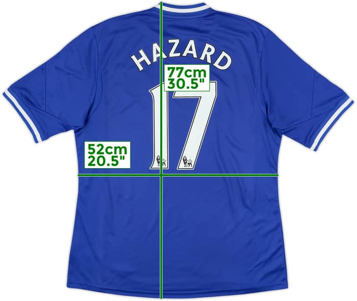 2013-14 Chelsea Camiseta de Local Hazard #17 - 7/10 - (L)